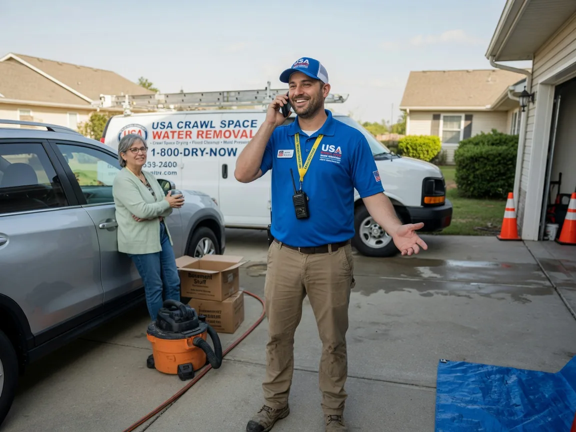 Crawl Space Water Removal Ava, OH FAQs